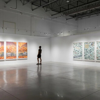 Simon Hughes, The fire, the flood and all the feelings, exhibition view. Courtesy of Blouin Division