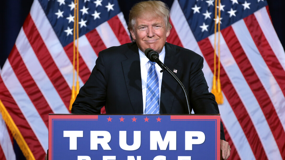 Donald Trump, presidente eleito dos Estados Unidos