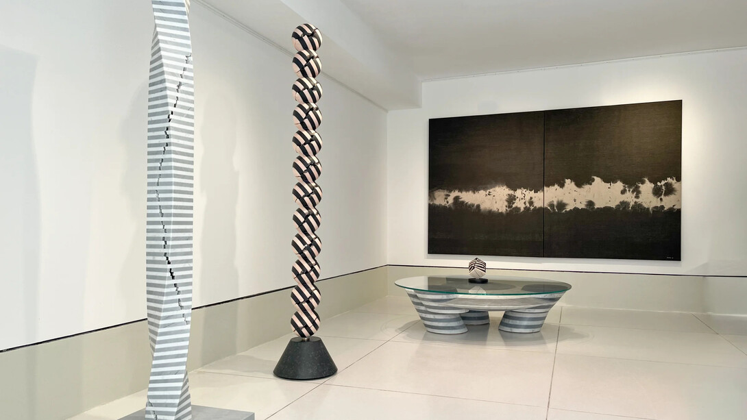 Park Eun Sun, Museo infinito - Park | Botta, vista della mostra. Per gentile concessione della Galleria Contini Art