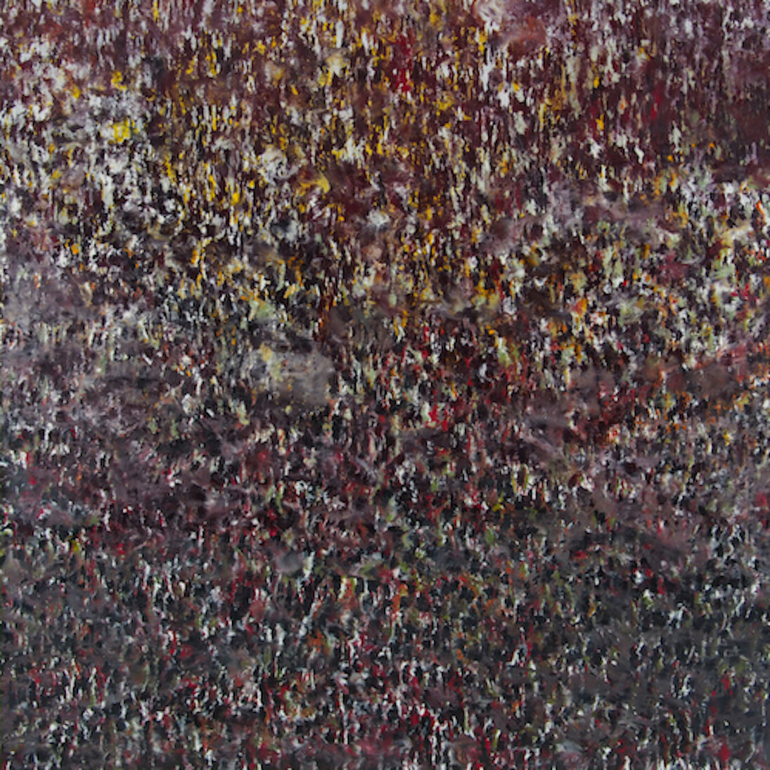 Hyper Density 4, 2016 , Peinture à la cire sur toile , 200 x 200 cm , 78 3/4 x 78 3/4 in.Courtesy of Galerie Templon 