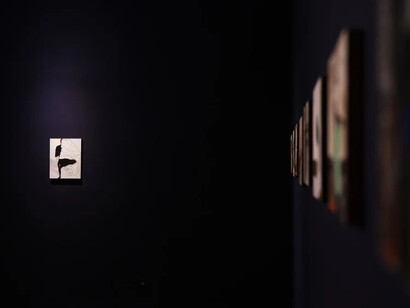 Ibrahima Kévé Mbaye, Découverte #1 : à l'heure de Dakar, vue d'exposition. Avec l'aimable autorisation de la Galerie Selebe Yoon