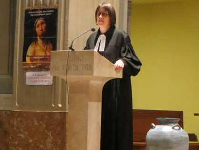 La pastora Dorothee Mack