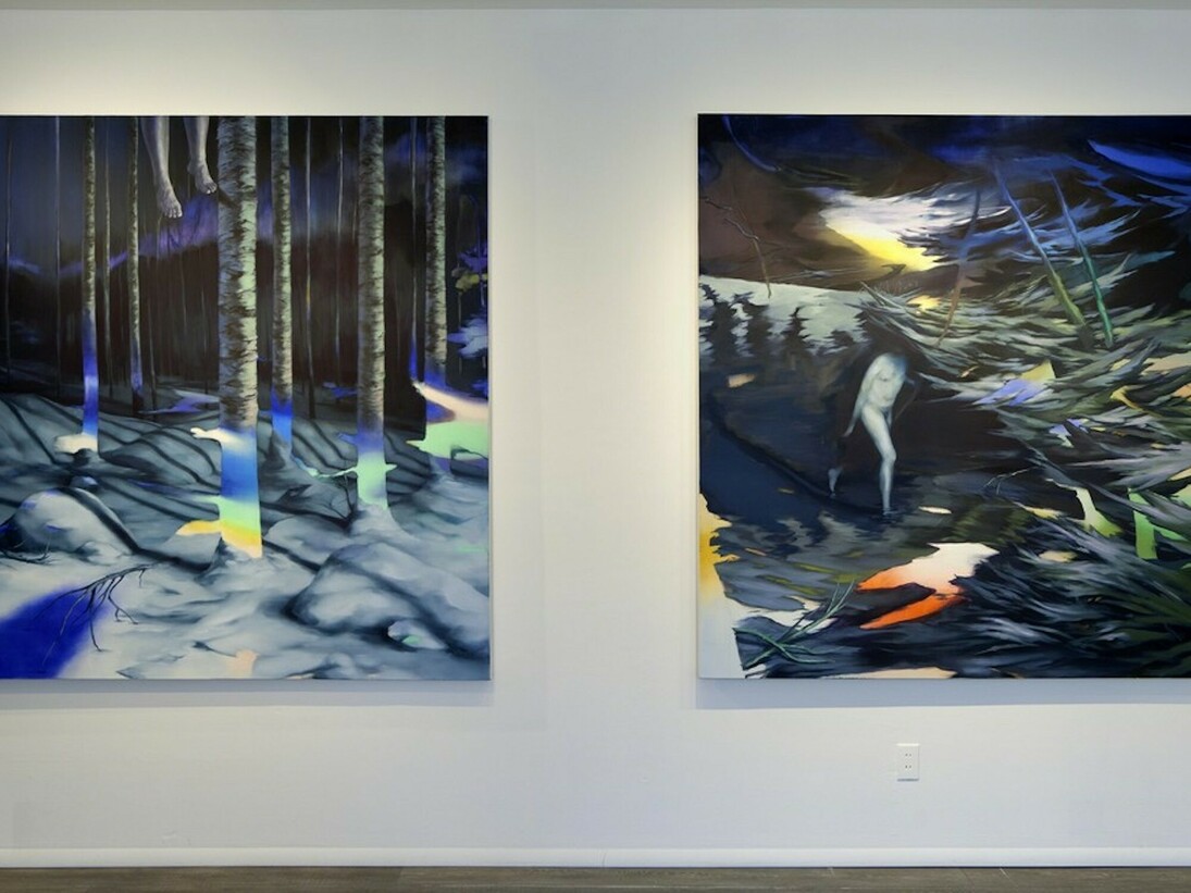 Deceptive Spaces, Exhibition view. Courtesy of Roman Fine Art