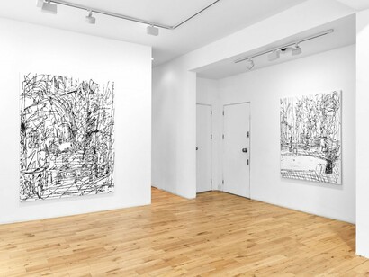 Chris Succo, Exhibition view. Courtesy of Almine Rech Gallery