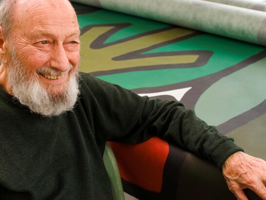 Un ritratto fotografico di Attilio Cassinelli