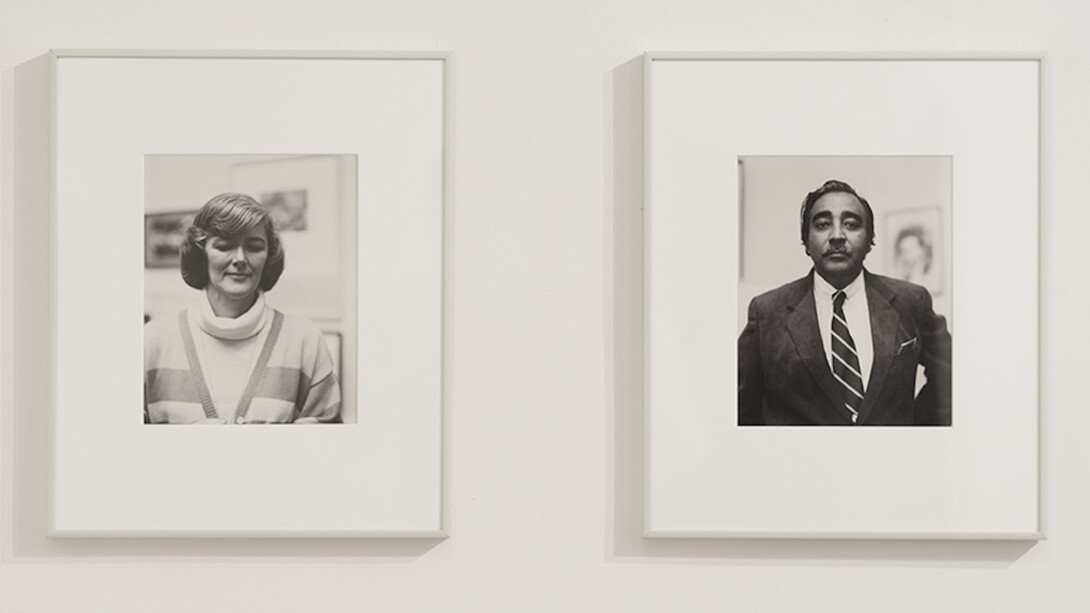 Portraits of the United States Congress 1986-1987, Exhibition view. Courtesy of Deborah Bell Photographs