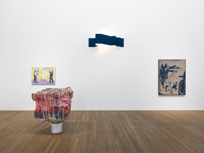 Various artists, To live is to fly, exhibition view. Courtesy of Tim Van Laere Gallery 