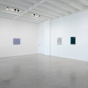 John Zurier, along – between, exhibition view. Courtesy of Galerie Nordenhake