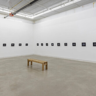 Jon Sasaki, Making do with the photons that linger after the sun has set, exhibition view. Courtesy of Clint Roenisch Gallery