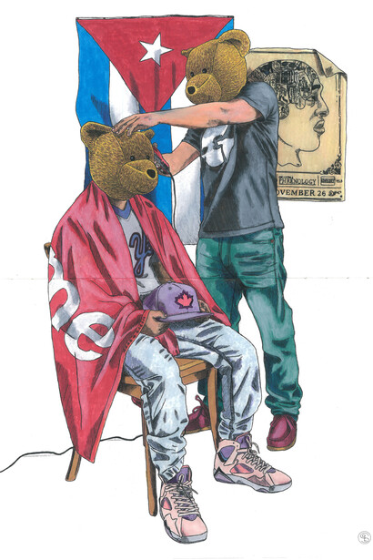 Sean 9 Lugo, Phrenologist, 2025. Courtesy of Paradigm Gallery + Studio 