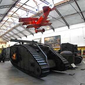 The 14-18 Gallery. Courtesy of Royal Army and Military History Museum