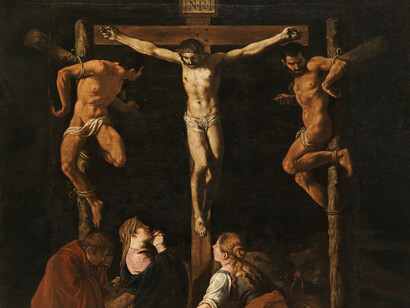 Pedro de Orrente- La crucifixión