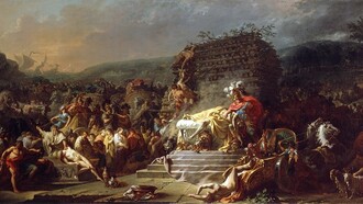 Jacques-Louis-David, Funerali di Patroclo