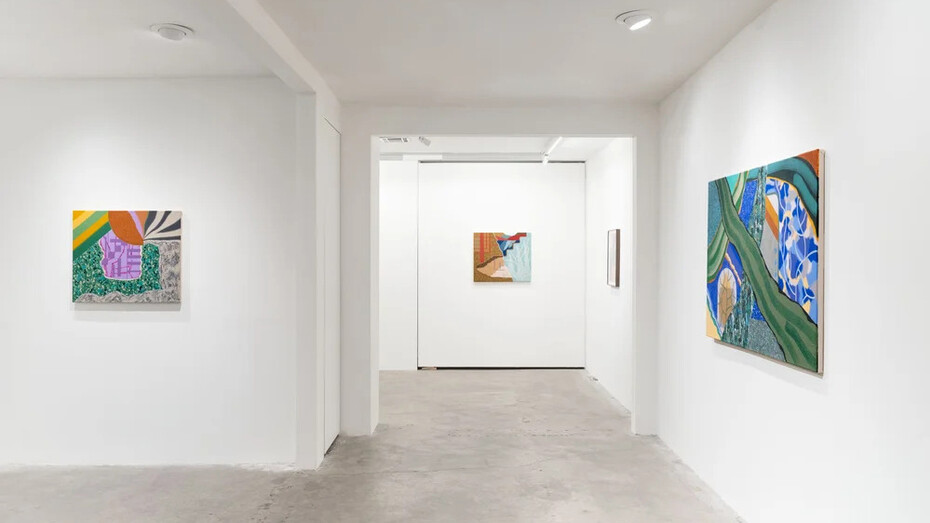 Franziska Goes, Seeds and circles, exhibition view. Courtesy of Moskowitz Bayse