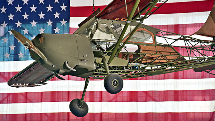 Stinson L-5E Sentinel. Courtesy of Pearl Harbor Aviation Museum
