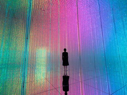 The Infinite Crystal Universe © teamLab Planets Tokyo