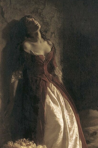 "La princesa Tarakanova", óleo sobre lienzo, Konstantin Flavitsky, 1864