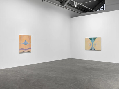 Akiko Kinugawa, Above the focus, behind the ears, vista da exposição. Cortesia de Mendes Wood DM