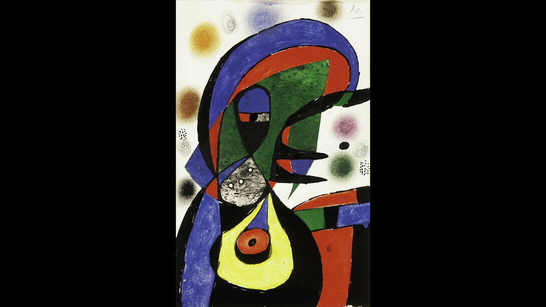 Miró á Majorque. Courtesy of Musée national des beaux-arts du Québec