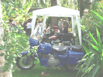 Una moto sgarrupata comprata dai vigili urbani di Roma