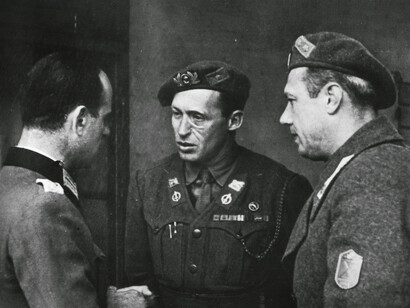 Junio Valerio Borghese e Umberto Bardelli nel 1944