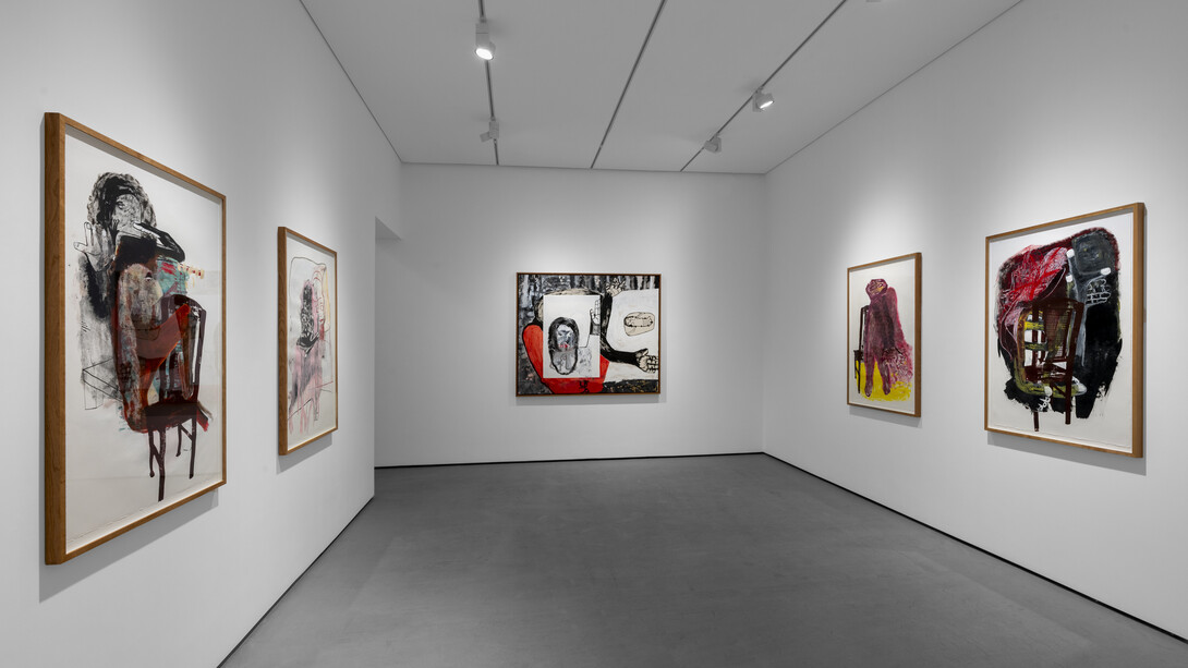 Virginia Chihota, Munoonei kana makaditarisa nhai Mwari?/What do you see when you look at me ohh God? Exhibition view. Courtesy of Tiwani Contemporary