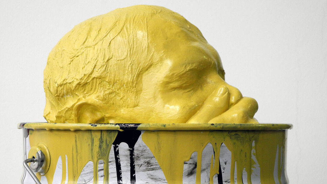 UrbanSolid, Immersione, 30x30x50cm, Mixed media, 2017