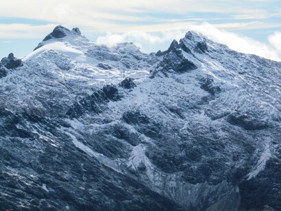 Los Andes venezolanos bajo la nieve