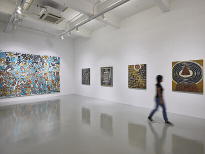 To truly return, we must belong, exhibition view. Courtesy of Mizuma Gallery