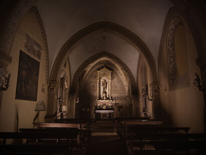 Chiesa di Santa Maria in Cortina - interno
