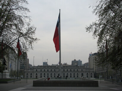 Palacio de la Moneda, Santiago de Chile. La corrupción se ha vuelto parte del paisaje institucional, normalizada entre promesas de transparencia y pactos silenciosos