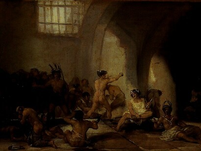 «Casa de locos», Goya (1746-1828)