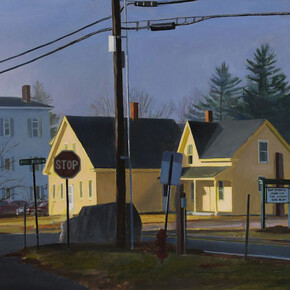 Larry Francis, Mad river road, 2022. Courtesy of Pennsylvania Academy of the Fine Arts