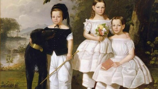 Hamilton, William R. - The Three Odell Children, Newburgh, New York