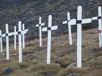 Cementerio de Longyearbyen: nadie ha sido enterrado en él desde hace décadas