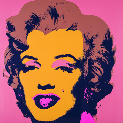 Andy Warhol, Marilyn Monroe 11.27, This is not by me, 1974. Courtesy of Artemide PR