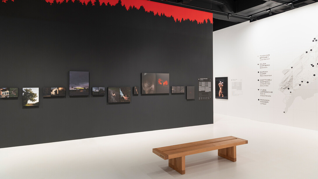 Enquête photographique Vaudoise, Le regard de six photographes, vue de l’exposition