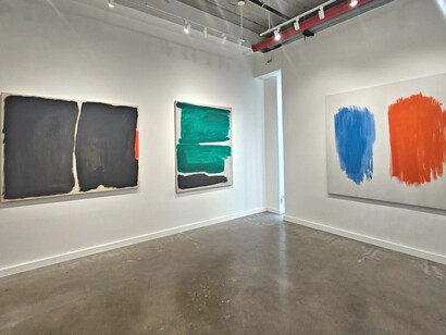 Edward Zutrau, Thirty years, two worlds, exhibition view. Courtesy of Lincoln Glenn Gallery