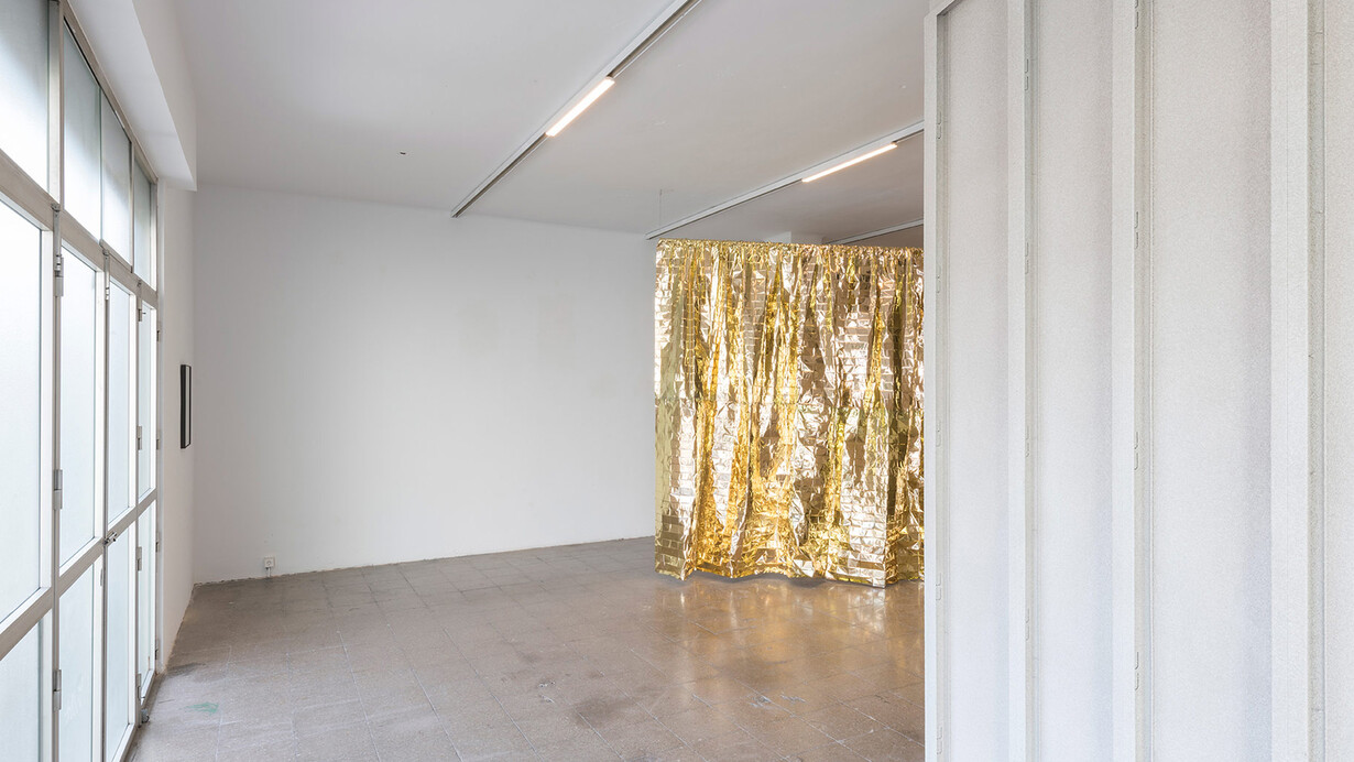 Céline Condorelli & June Crespo. Aliento, installation view. Courtesy of Nogueras Blanchard
