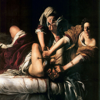 Artemisia Gentileschi, a partir del famoso pasaje del Libro de Judith, nos enseñó cómo se acaba con un macho alfa: cortándole la cabeza