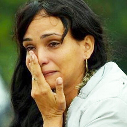 Las lágrimas al dejar atrás a los seres queridos