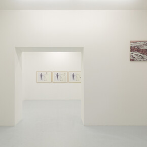 Aquél que camina delante, Exhibition view. Courtresy of Travesía Cuatro