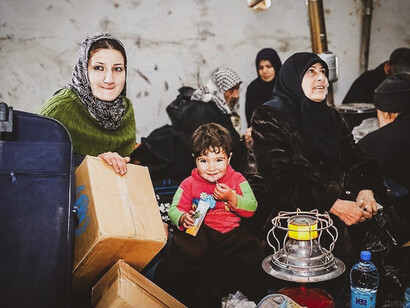Refugiados sirios en Alepo, diciembre de 2006. La impunidad con que se cometen crímenes de guerra en Gaza y otras zonas ocupadas pone en evidencia el colapso de las instituciones internacionales nacidas tras 1945 para evitar otra catástrofe