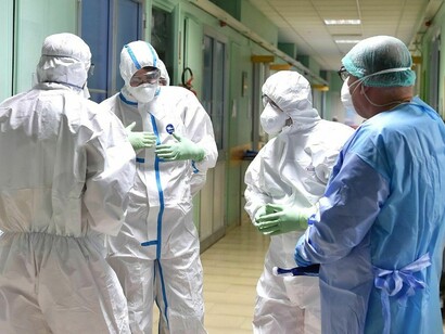 Personale russo specializzato in aiuto alle strutture sanitarie italiane