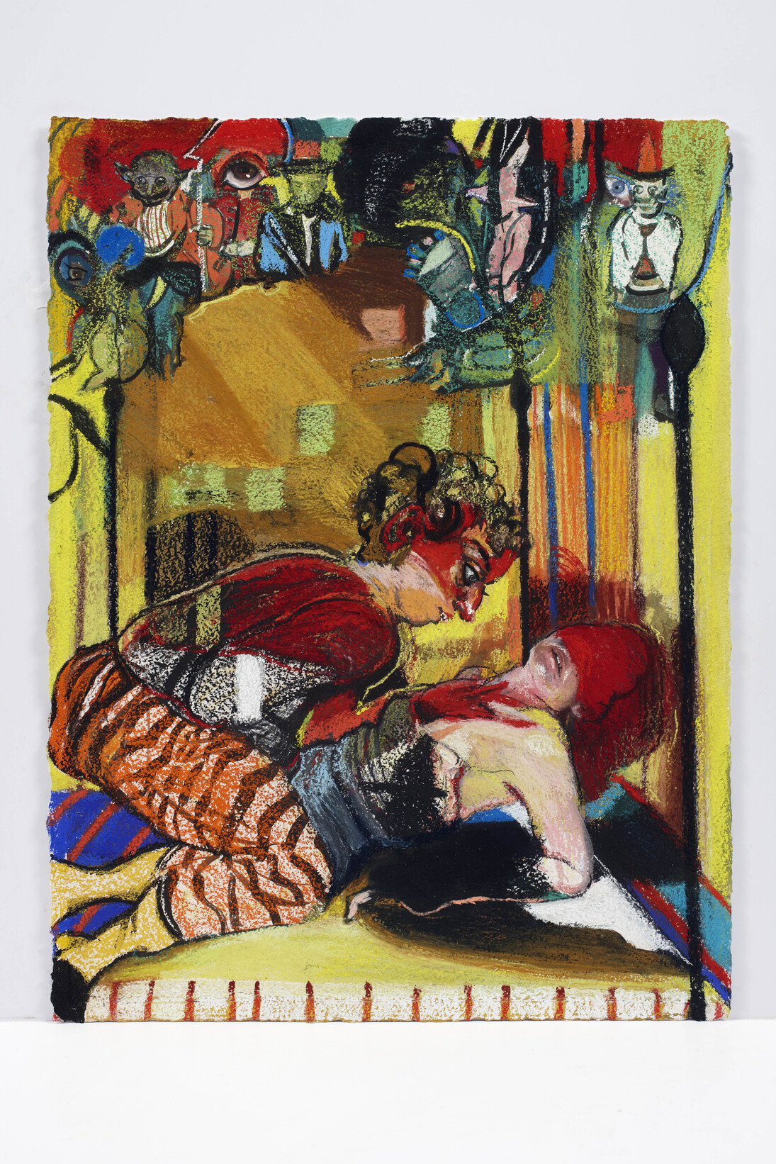 Natalie Frank, Brier Rose III, 2011-14
Gouache and chalk pastel on Arches
paper, 22 x 30 inches (55.9 x 76.2
cm). Courtesy of the artist and
Rhona Hoffman Gallery (Chicago);
ACME (Los Angeles).