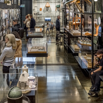 So danish! Exhibition view. Couretsy of Danish Architecture Center