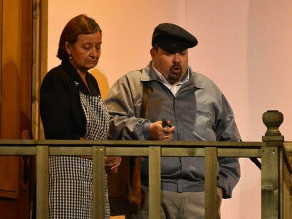 Representación teatral de "Historia de una escalera"