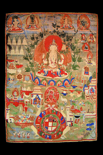 Thangka 110015 a fine restauro
