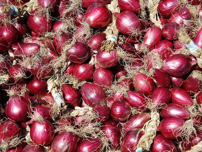 Red onions of Tropea