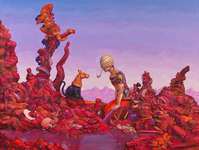 "Ojos que no ven, corazón que se inunda", obra de Hugo Salazar Chuquimango